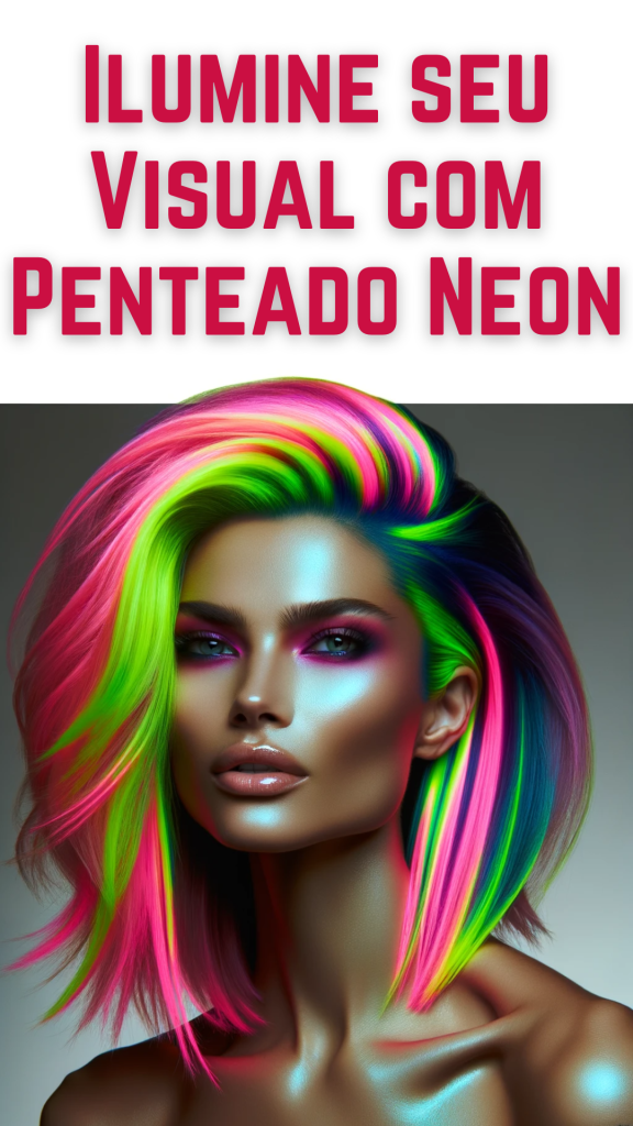 Ilumine seu Visual com Penteado Neon