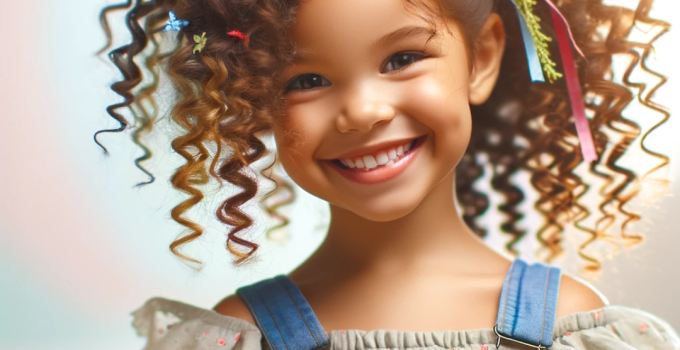 Penteados Incríveis para Cabelo Cacheado Infantil: Transforme o Look dos Pequenos