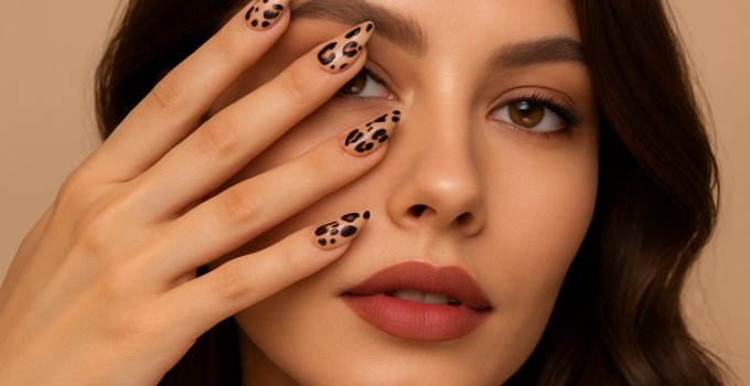 Leopard-Print-Nägel die jede Fashionista ausprobieren muss