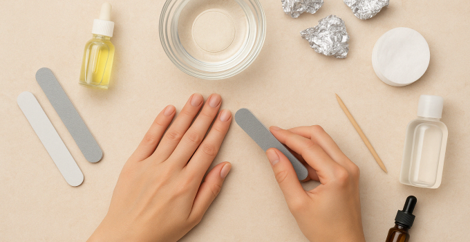 Nie wieder brüchige Nägel So entfernst du Gel Nägel ohne deine Naturnägel zu ruinieren