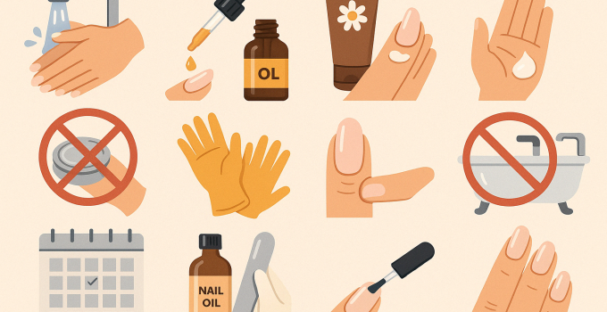 So halten deine künstlichen Nägel ewig Pflege Tipps die du kennen musst