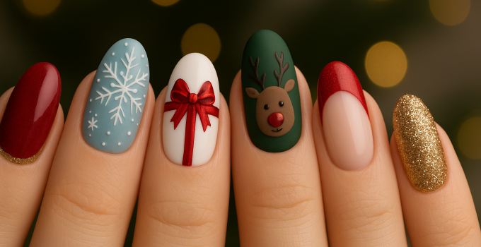 Weihnachtsnägel die du lieben wirst Festliche Designs für die Feiertage die garantiert alle Blicke auf sich ziehen