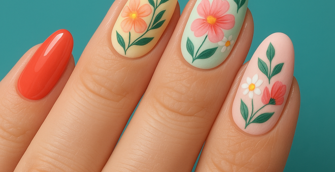 Sommer Nägel Ideen mit Gel 2025 die du unbedingt ausprobieren musst